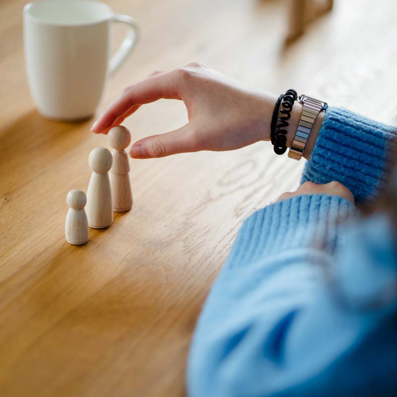 Carola Schmidt beim Coaching mit Jugendlicher